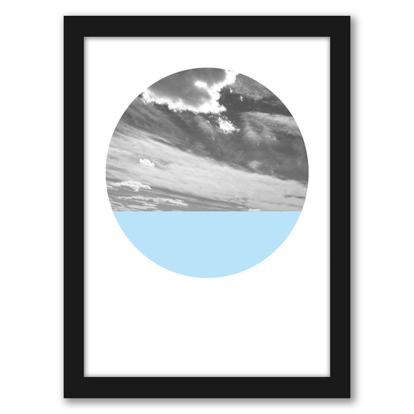 Cloudscape And Blue by Annie Bailey - Framed Print - Americanflat