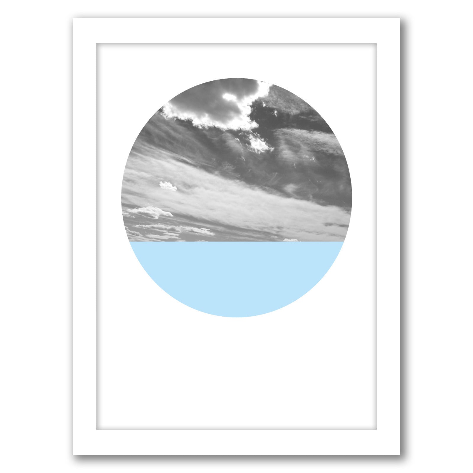 Cloudscape And Blue by Annie Bailey - Framed Print - Americanflat