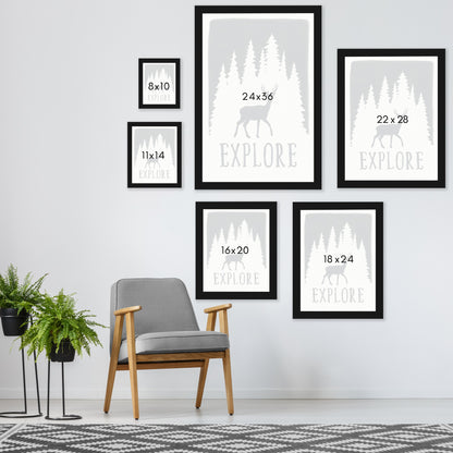 Explore by Annie Bailey - Framed Print - Americanflat