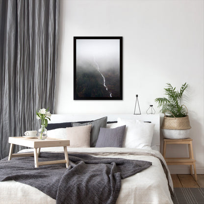 Fall Falling by Annie Bailey - Framed Print - Americanflat