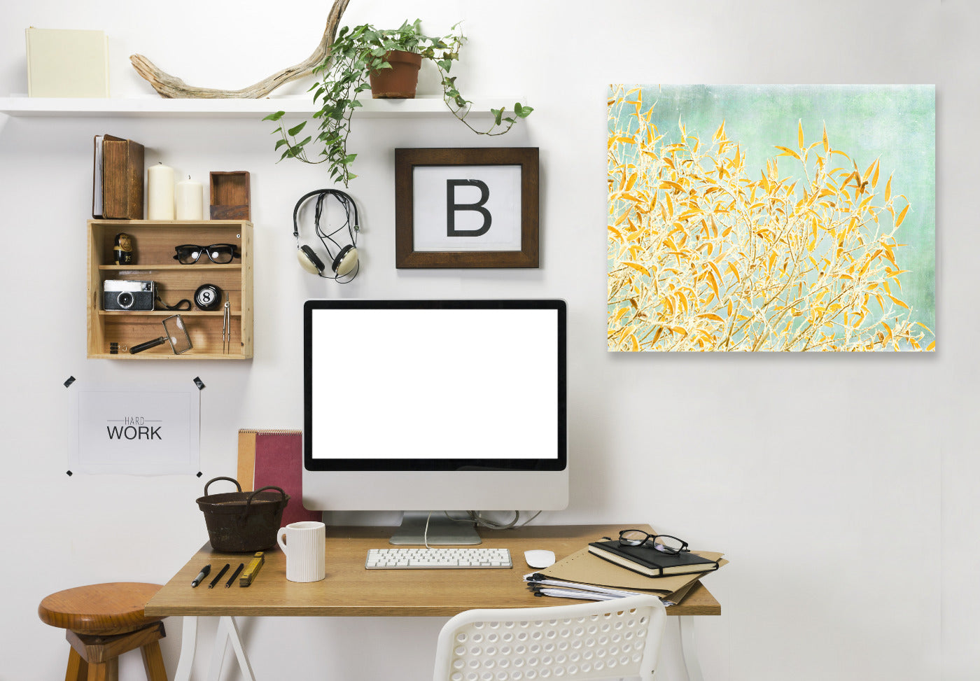 Fall Interrupted by Annie Bailey Wrapped Canvas - Wrapped Canvas - Americanflat