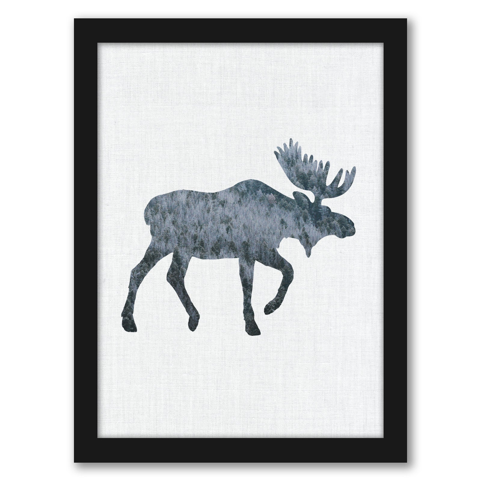 Moose by Annie Bailey - Framed Print - Americanflat
