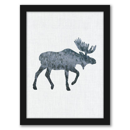 Moose by Annie Bailey - Framed Print - Americanflat
