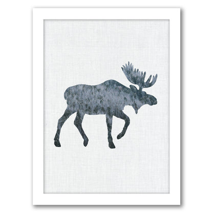 Moose by Annie Bailey - Framed Print - Americanflat