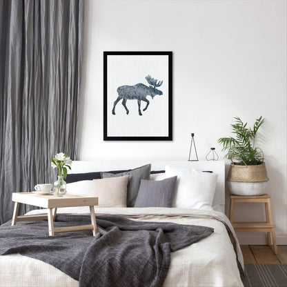 Moose by Annie Bailey - Framed Print - Americanflat