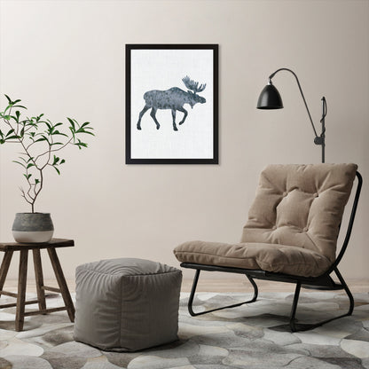 Moose by Annie Bailey - Framed Print - Americanflat