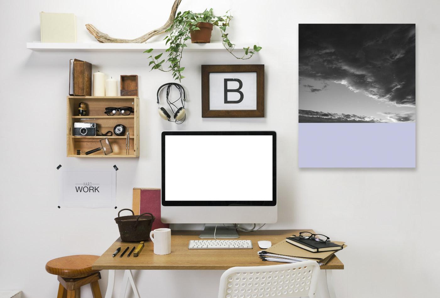 Skyscape No 5 by Annie Bailey Wrapped Canvas - Wrapped Canvas - Americanflat