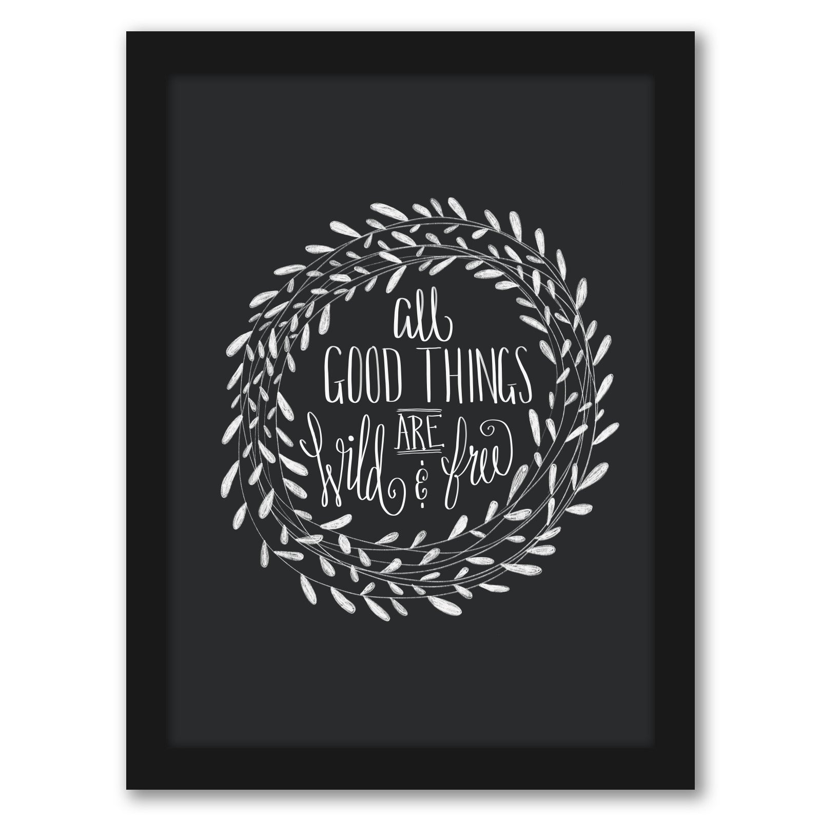 Wild And Free by Annie Bailey - Framed Print - Americanflat