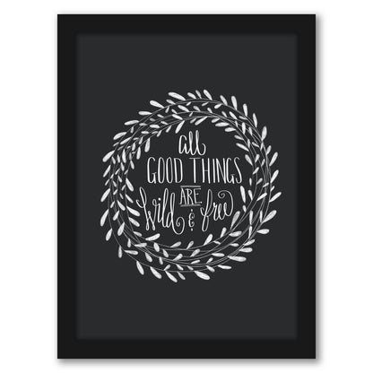 Wild And Free by Annie Bailey - Framed Print - Americanflat