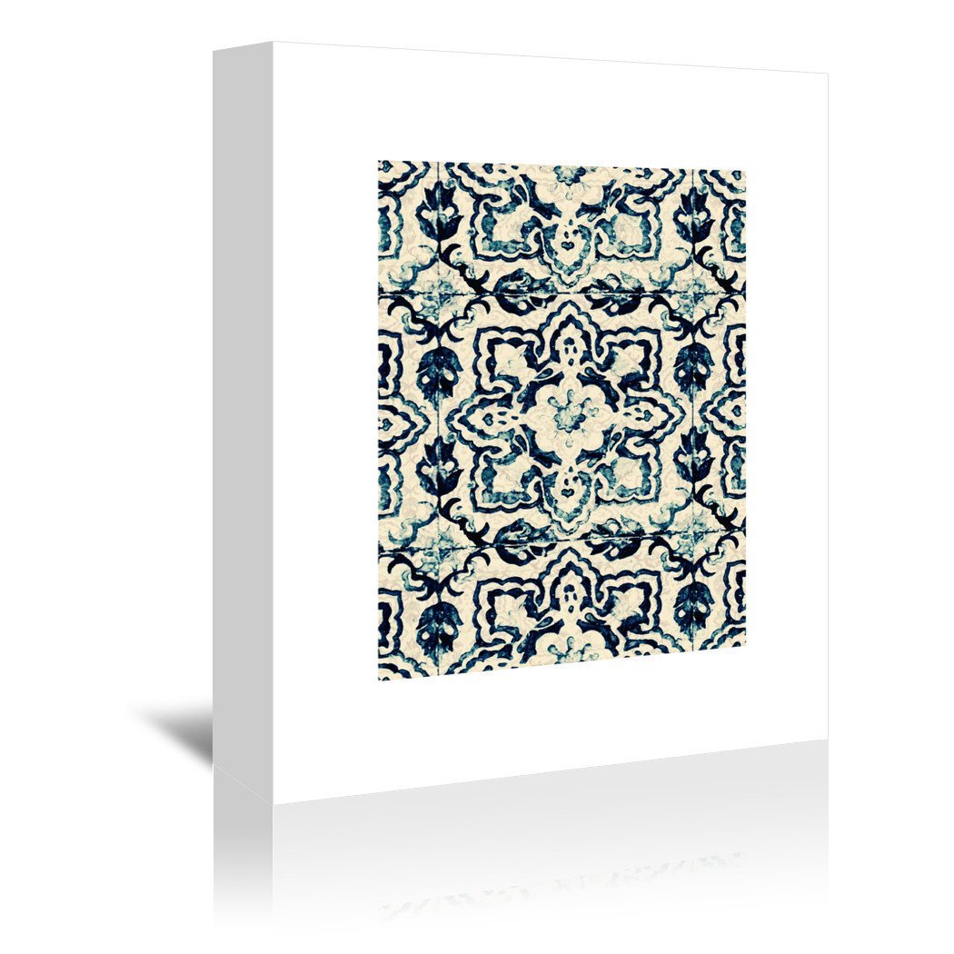 Azulejos Iv by Ingrid Beddoes Wrapped Canvas - Wrapped Canvas - Americanflat