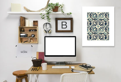 Azulejos Iv by Ingrid Beddoes Wrapped Canvas - Wrapped Canvas - Americanflat