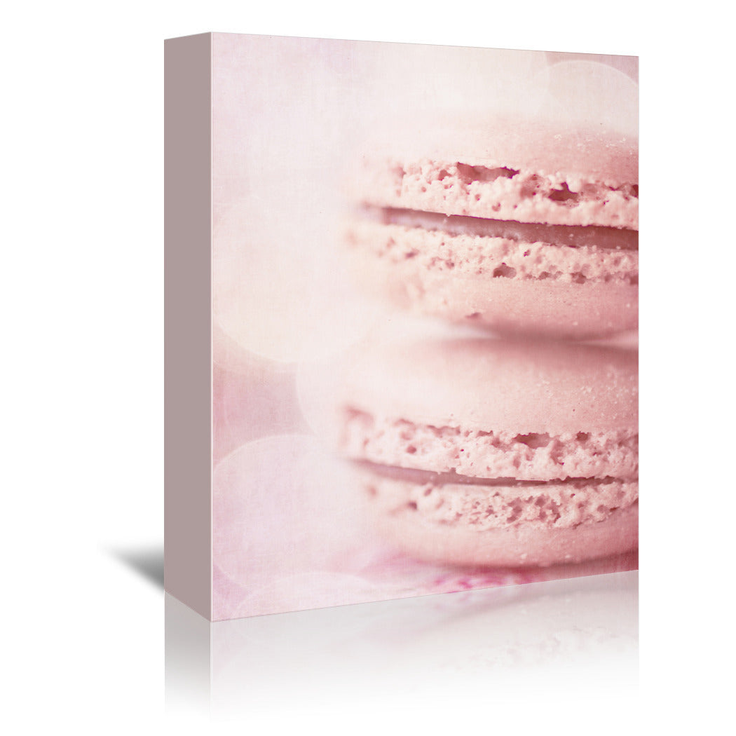 Les Petits Macaroons by Ingrid Beddoes Wrapped Canvas - Wrapped Canvas - Americanflat