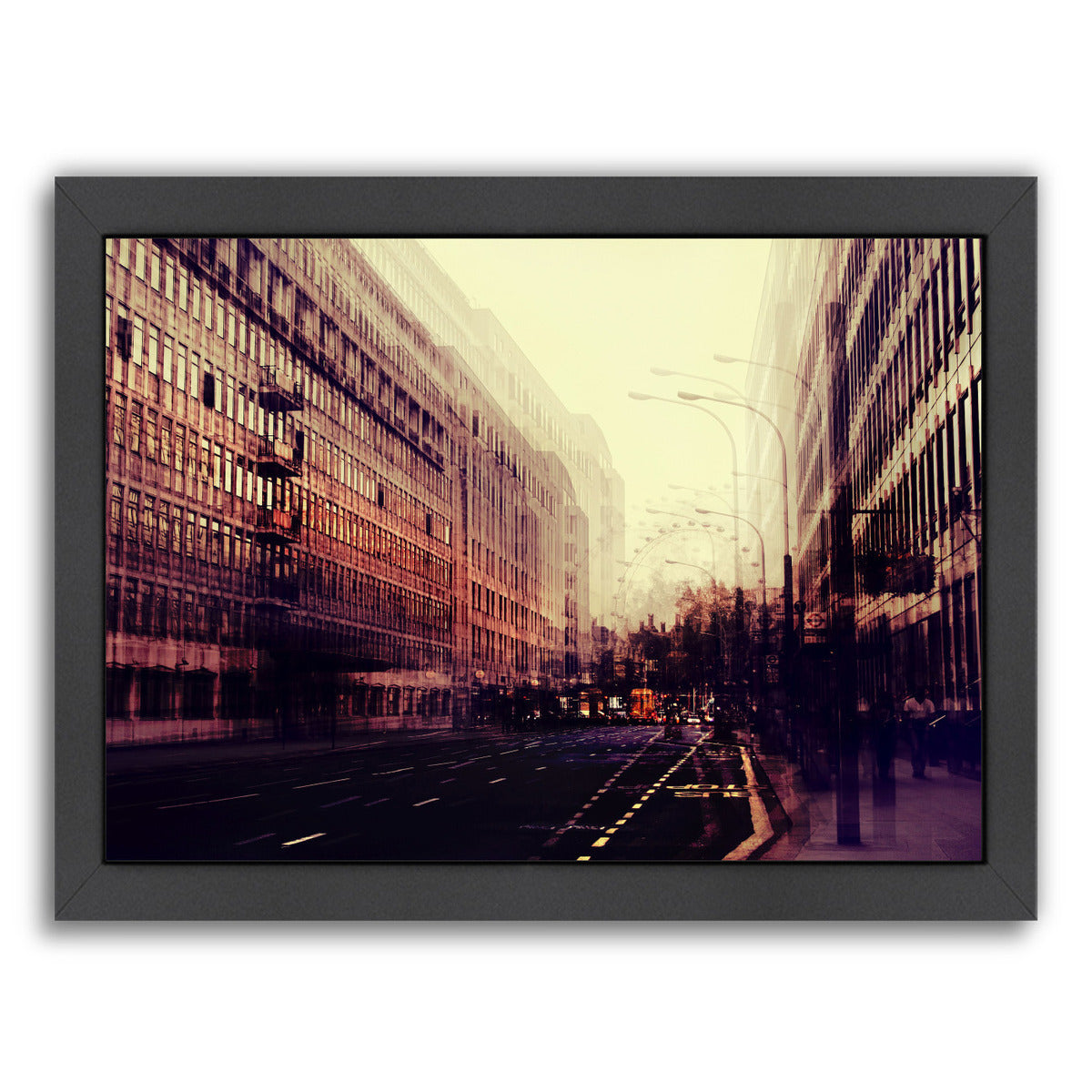 London by Ingrid Beddoes Framed Print - Americanflat