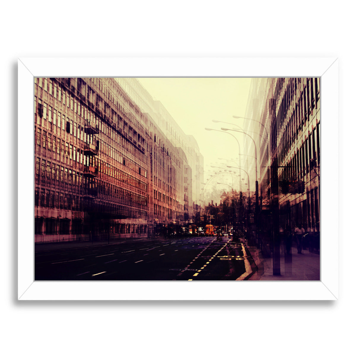 London by Ingrid Beddoes Framed Print - Americanflat