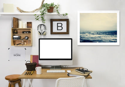 The Sea Copy by Ingrid Beddoes Framed Print - Americanflat