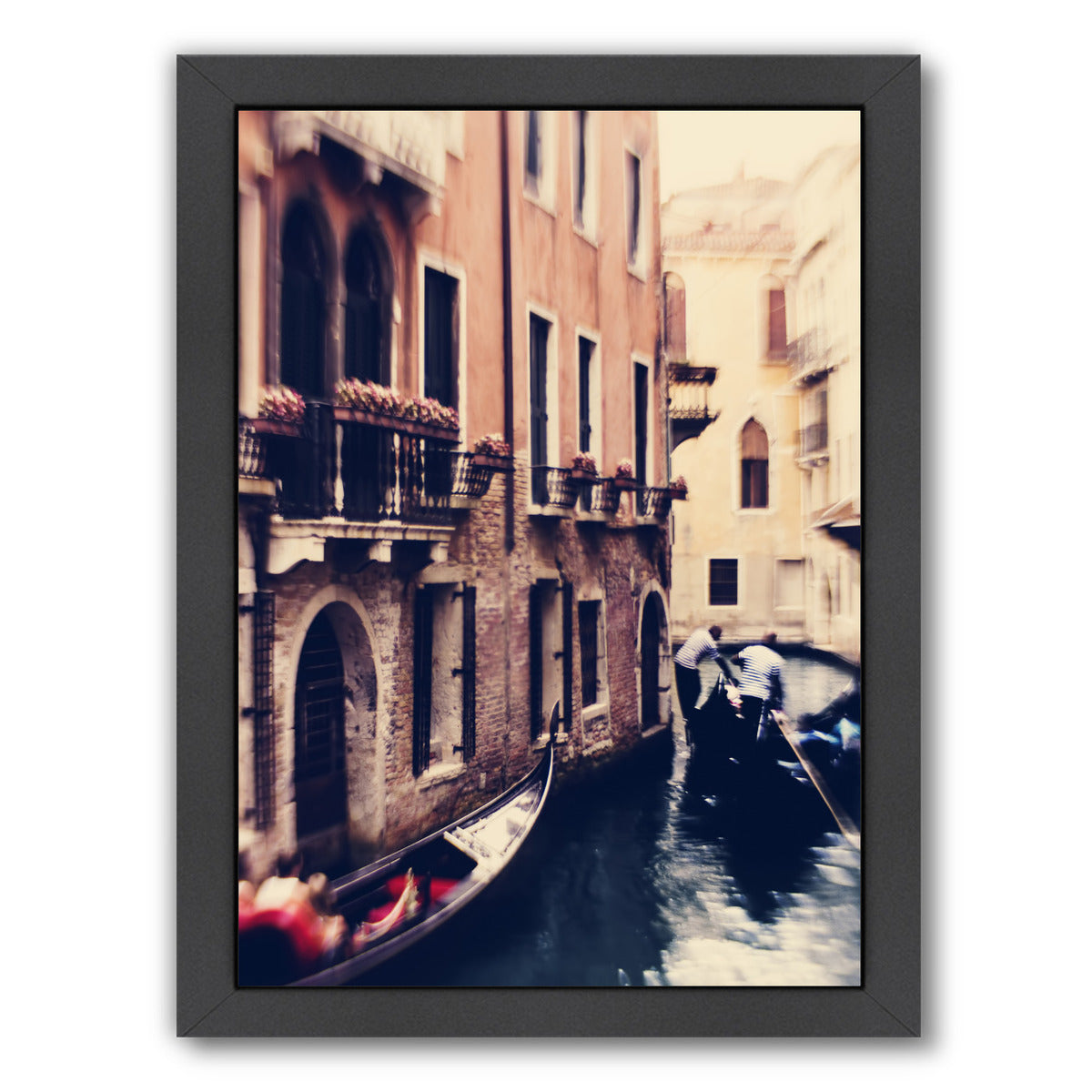 Venice Gondola by Ingrid Beddoes Framed Print - Americanflat