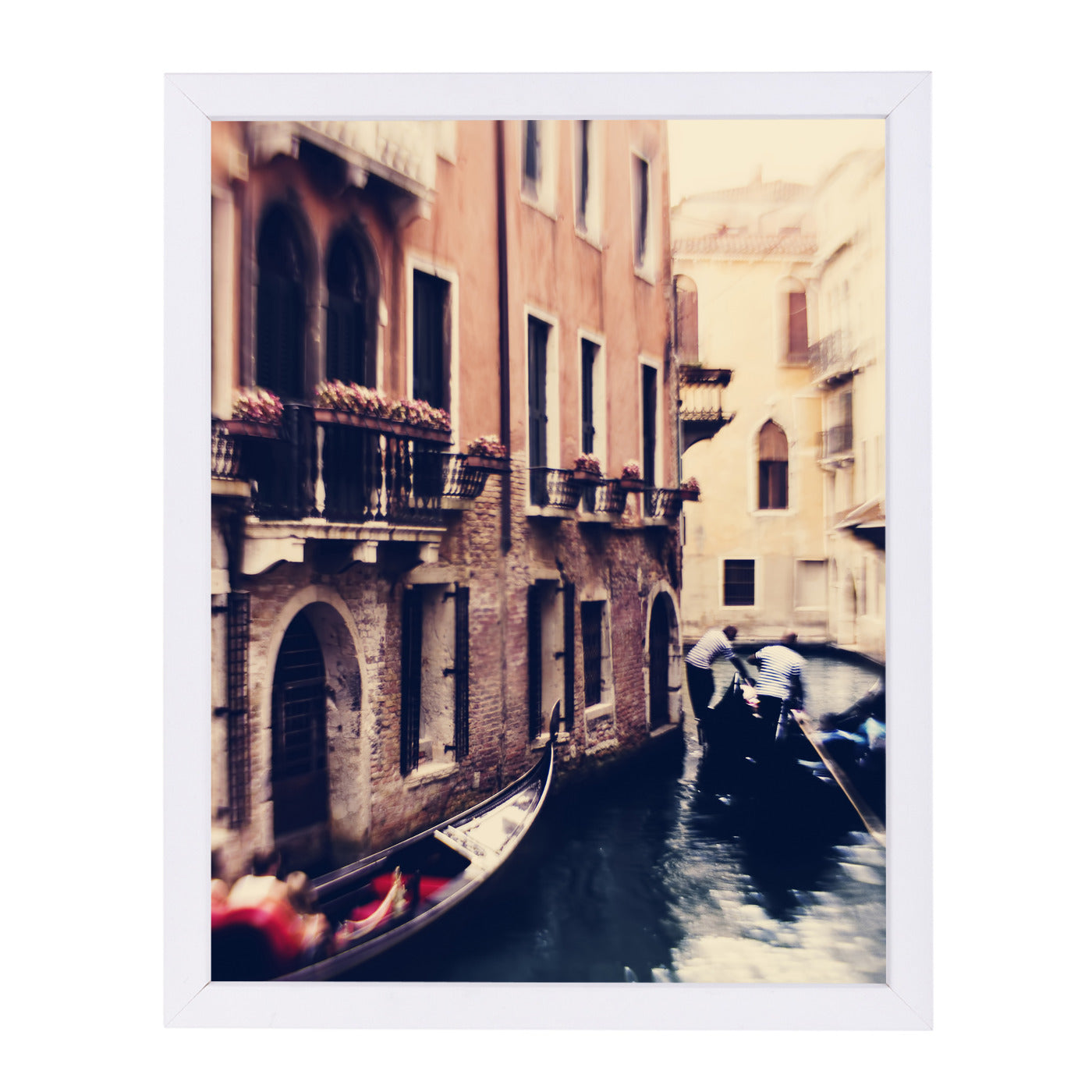 Venice Gondola by Ingrid Beddoes Framed Print - Americanflat