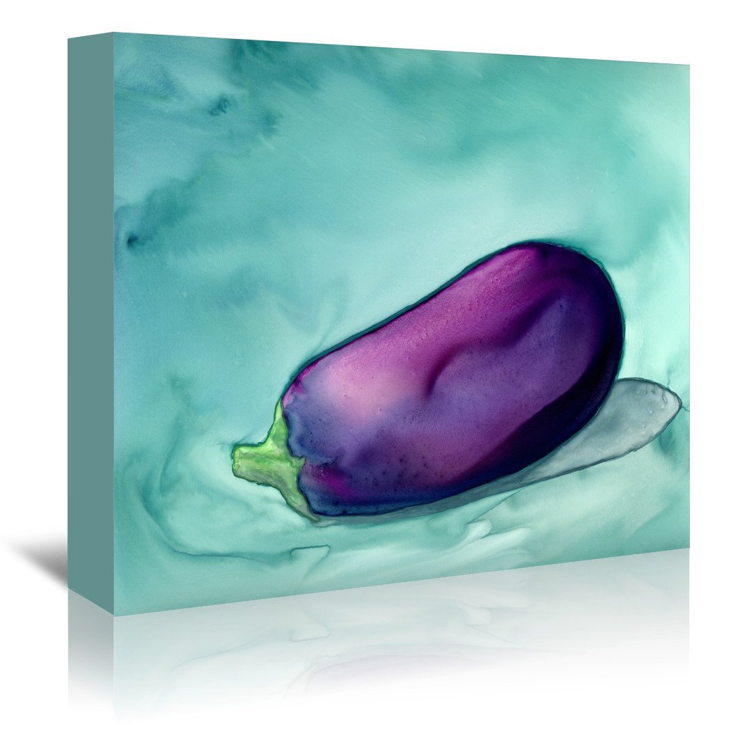 Aubergine by Brazen Design Studio Wrapped Canvas - Wrapped Canvas - Americanflat