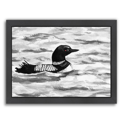 Common Loon by Brazen Design Studio Framed Print - Americanflat