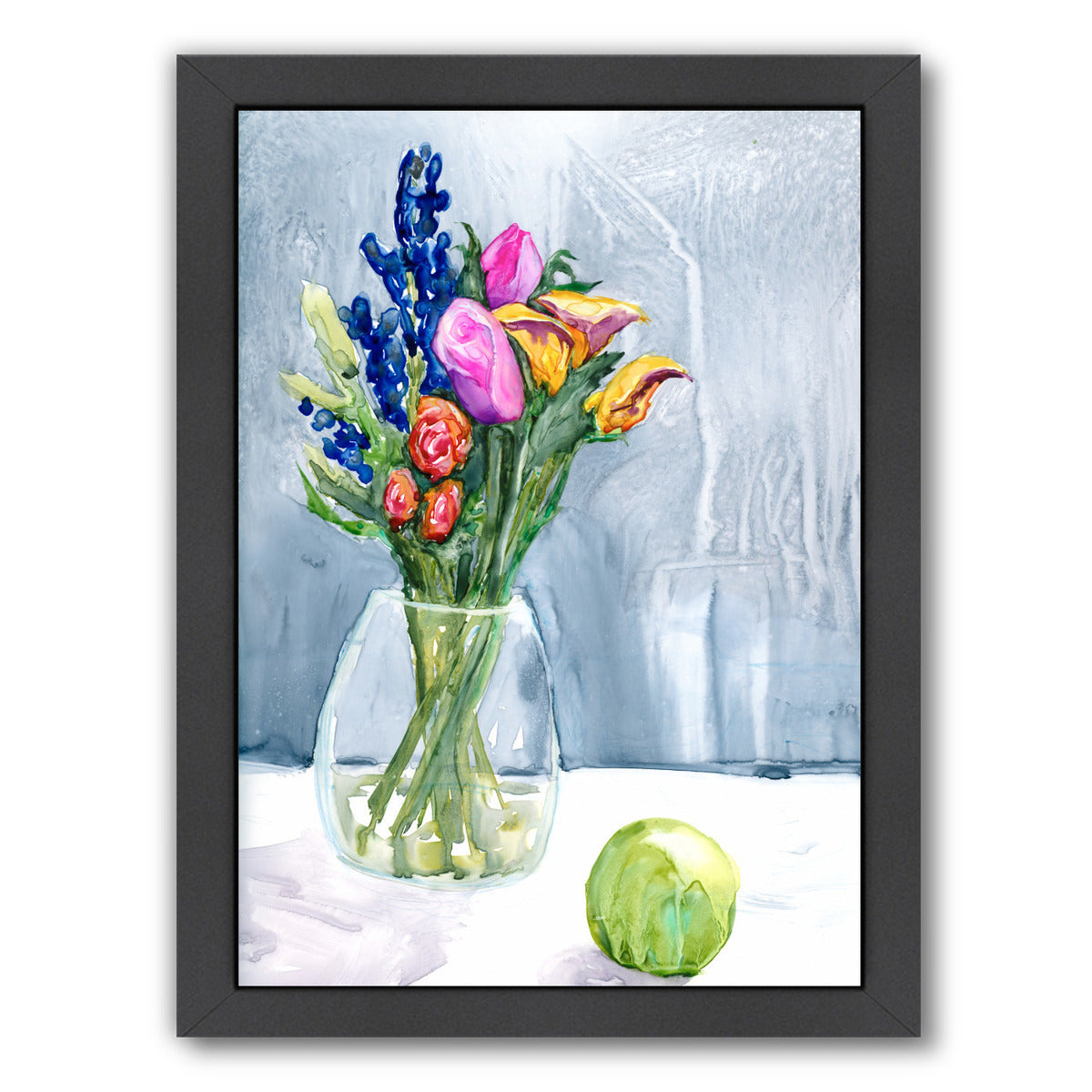 Fresh Flowers by Brazen Design Studio Framed Print - Americanflat
