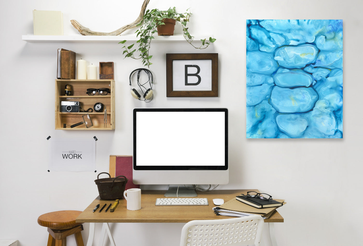 Nymphaea by Brazen Design Studio Wrapped Canvas - Wrapped Canvas - Americanflat