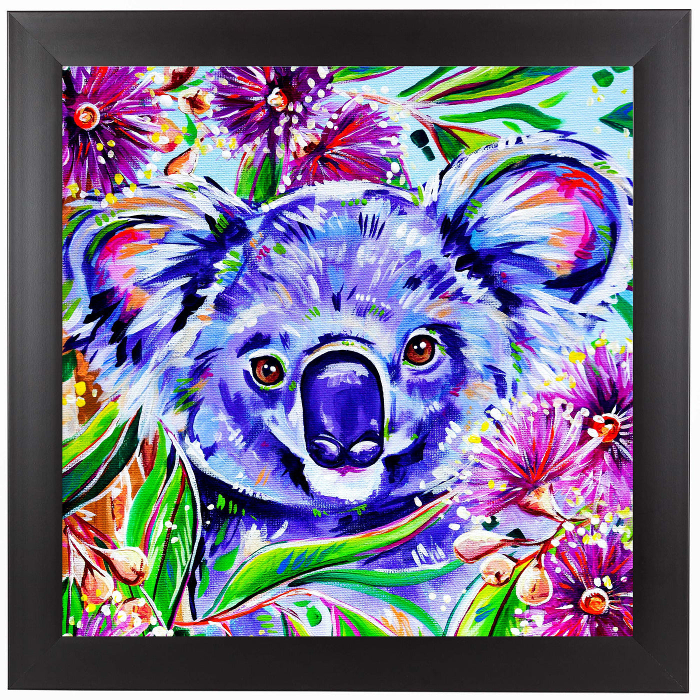 Koala by Eve Izzett Framed Print - Americanflat