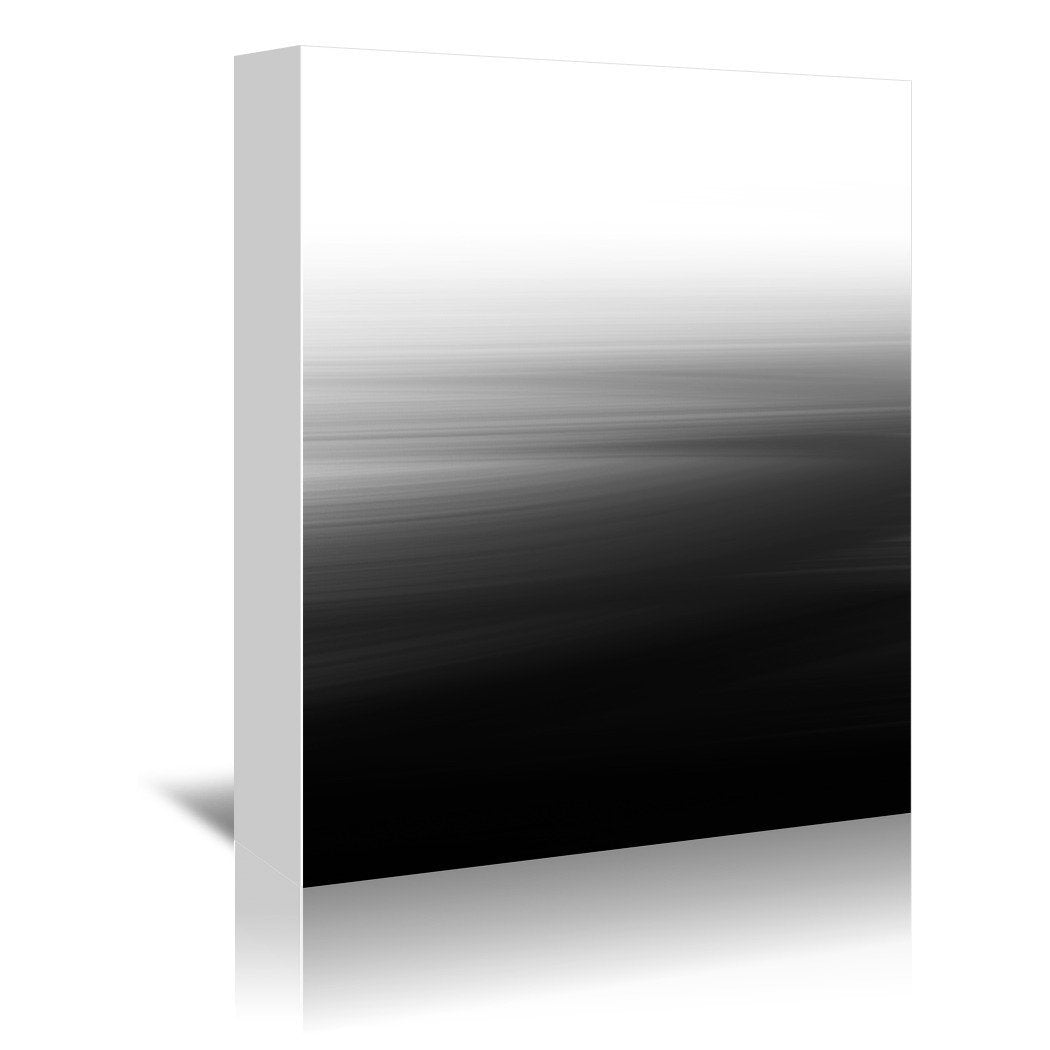 Abstract Black by Emanuela Carratoni Wrapped Canvas - Wrapped Canvas - Americanflat