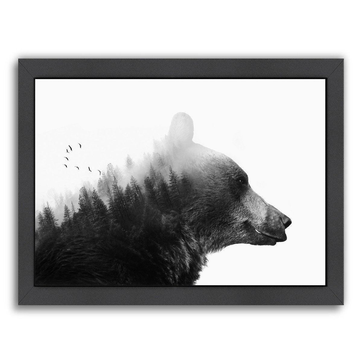 Big Bear by Emanuela Carratoni Framed Print - Americanflat