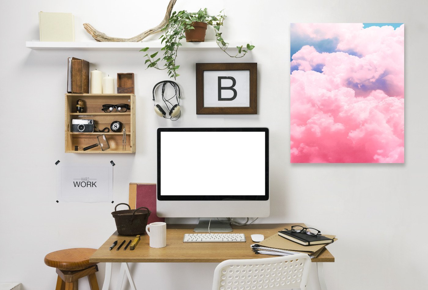 Candy Sky by Emanuela Carratoni Wrapped Canvas - Wrapped Canvas - Americanflat