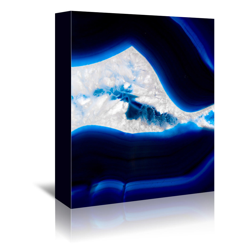Fluo Agate 1 by Emanuela Carratoni Wrapped Canvas - Wrapped Canvas - Americanflat