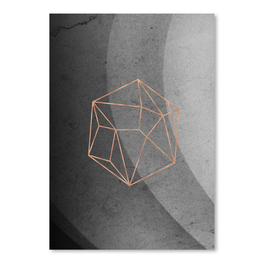 Geometric Solids On Marble by Emanuela Carratoni Art Print - Art Print - Americanflat