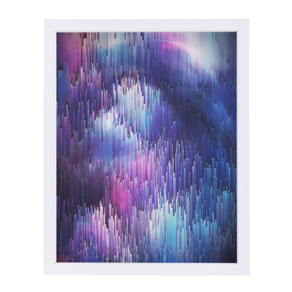 Glitch Galaxy by Emanuela Carratoni Framed Print - Americanflat