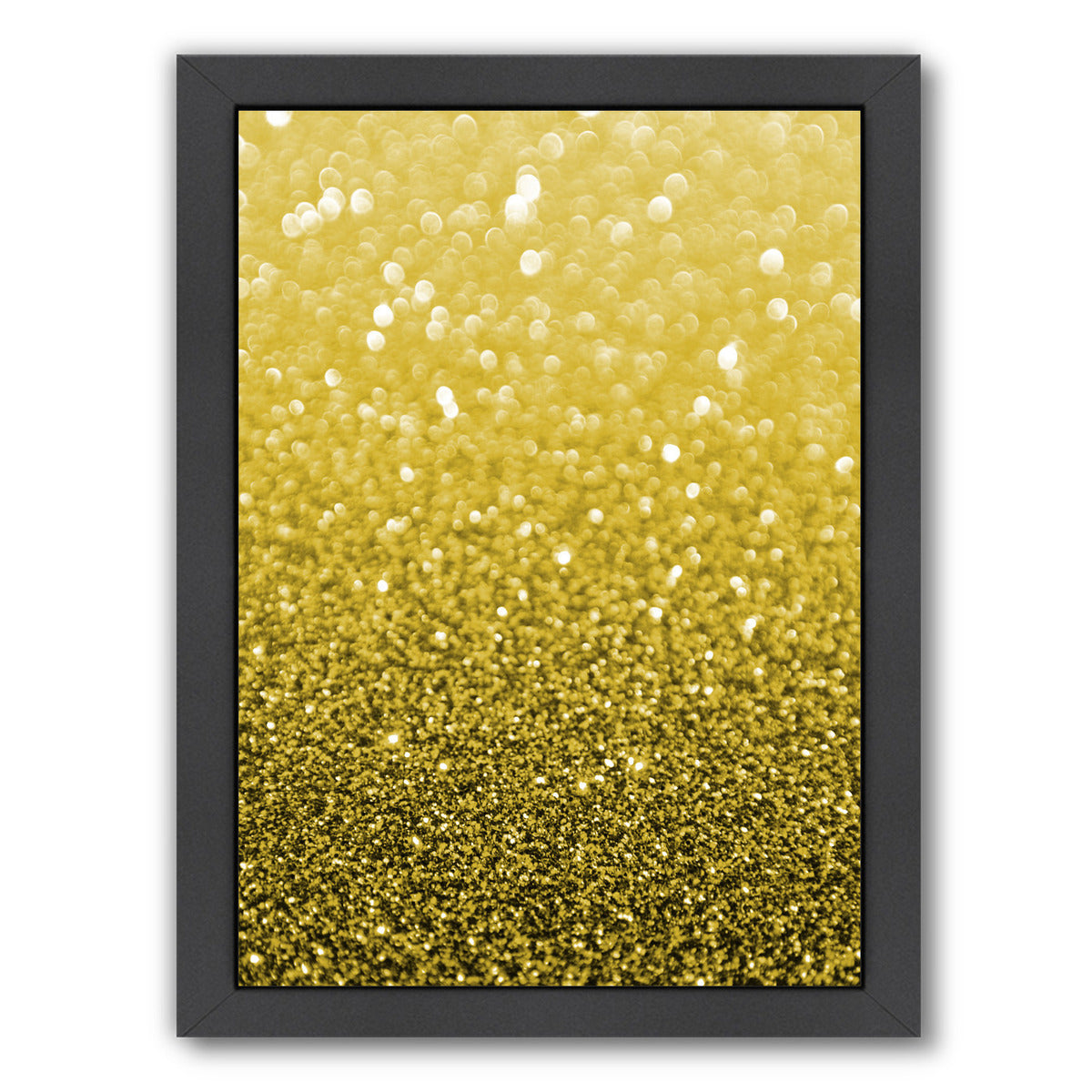 Gold Shiny Texture by Emanuela Carratoni Framed Print - Americanflat