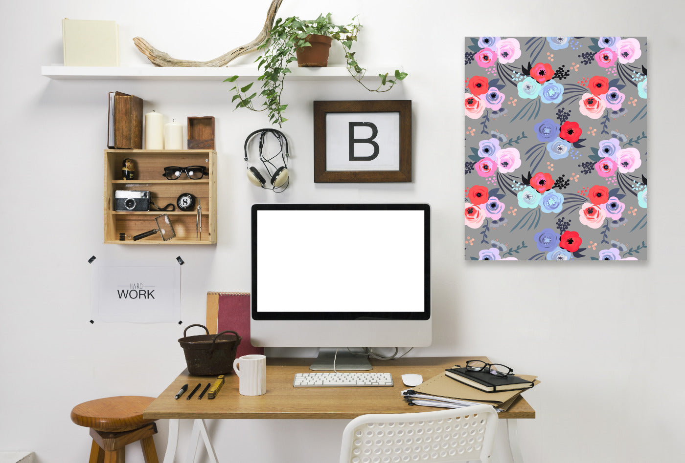 Handmade Garden by Emanuela Carratoni Wrapped Canvas - Wrapped Canvas - Americanflat