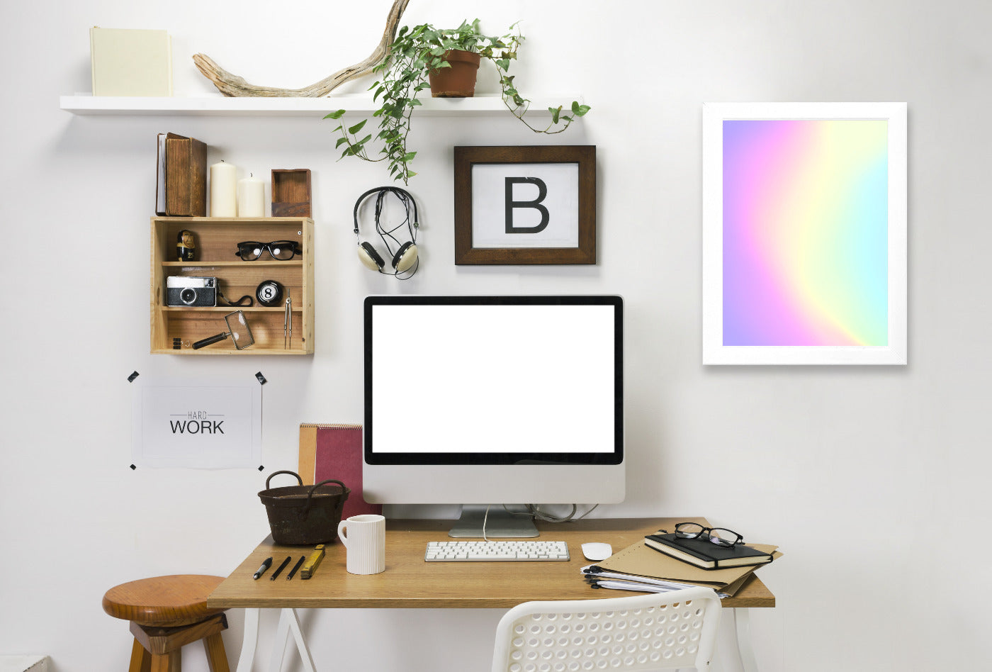 Holographic Texture by Emanuela Carratoni Framed Print - Americanflat