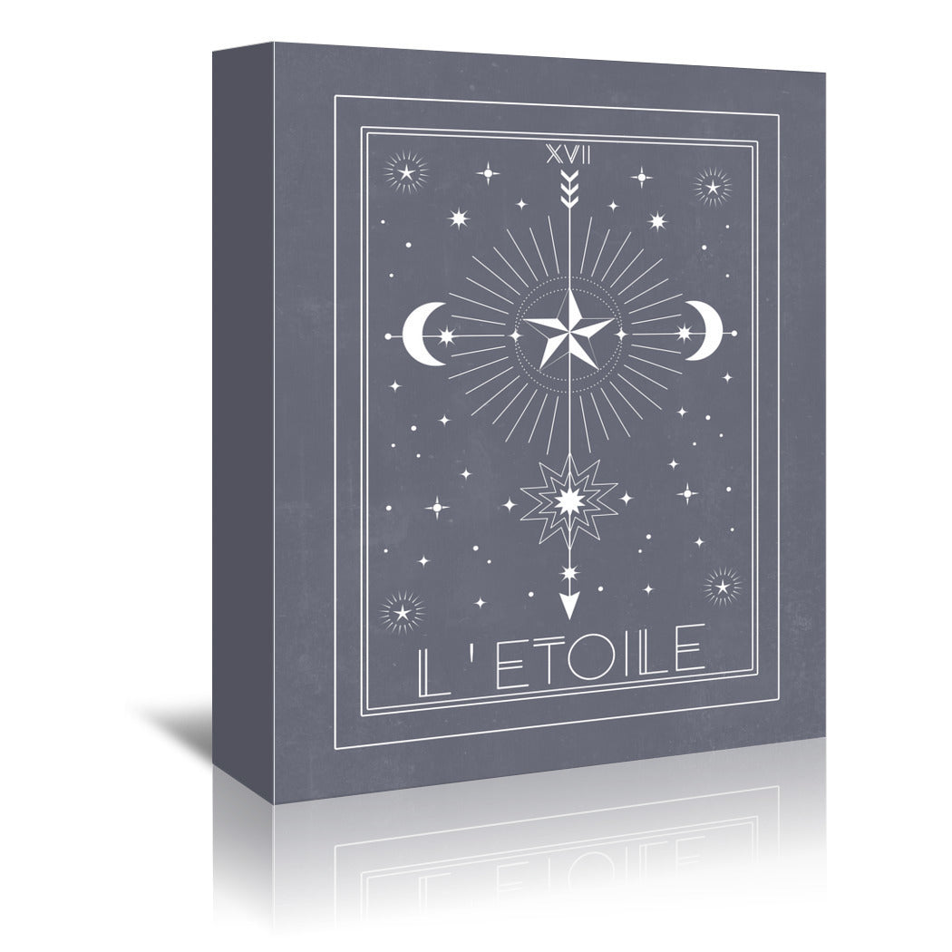 L Etoile by Emanuela Carratoni Wrapped Canvas - Wrapped Canvas - Americanflat