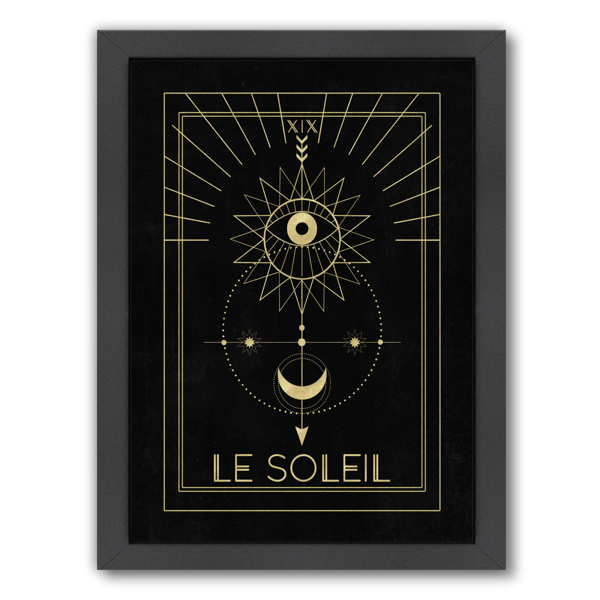 Le Soleil by Emanuela Carratoni Framed Print - Americanflat