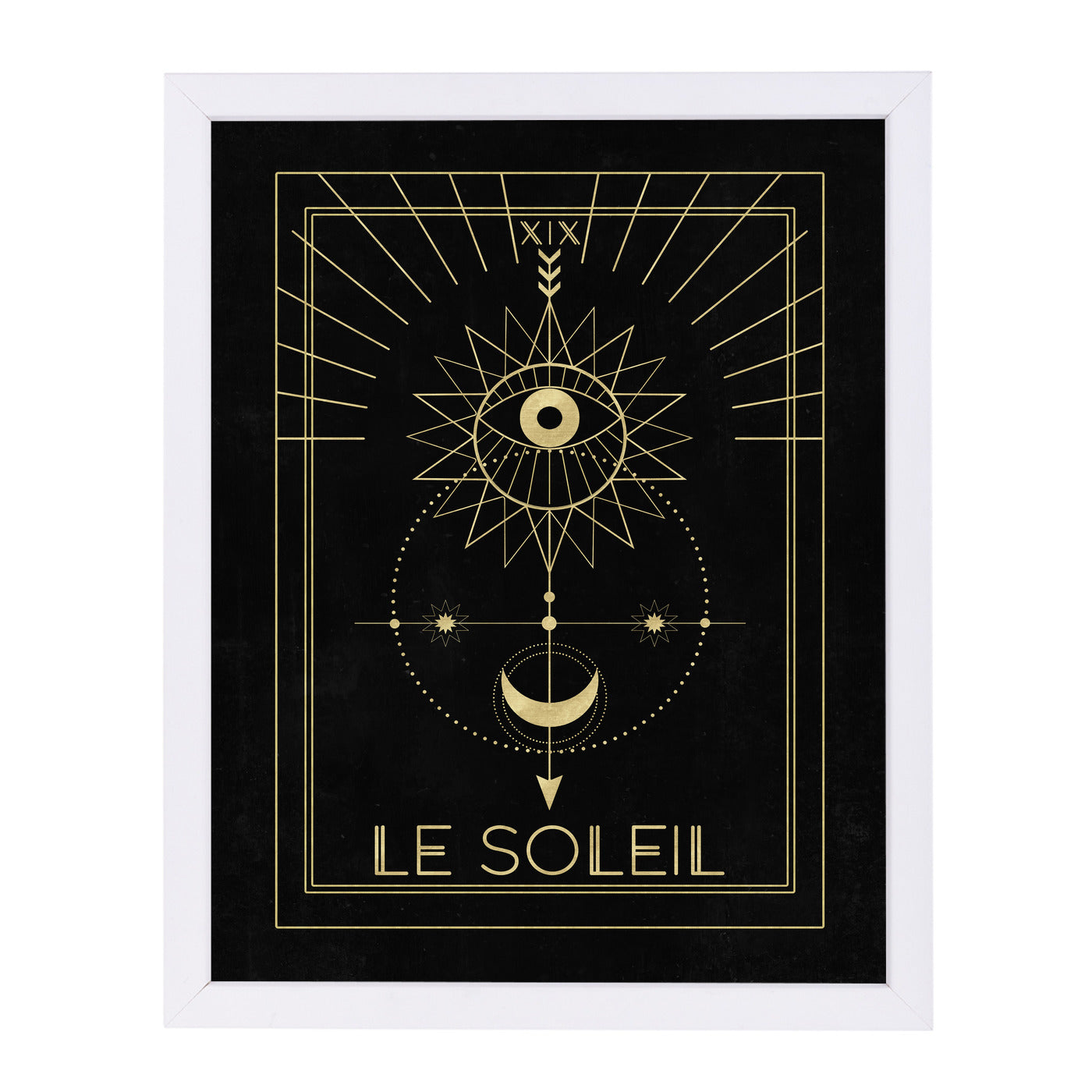 Le Soleil by Emanuela Carratoni Framed Print - Americanflat