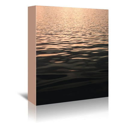 Rose Gold Sunset by Emanuela Carratoni Wrapped Canvas - Wrapped Canvas - Americanflat