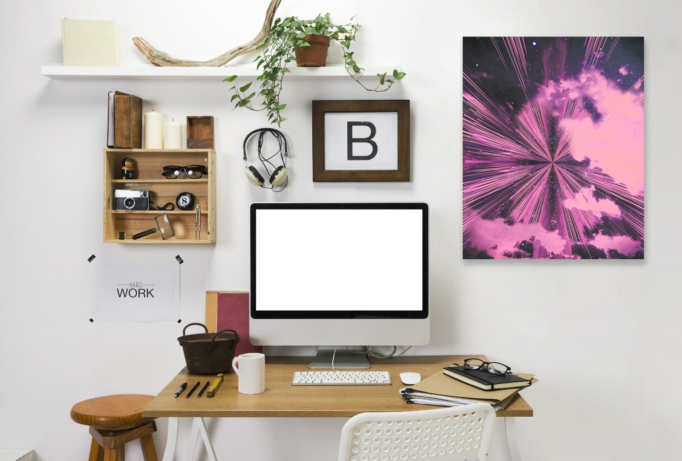 The Origin by Emanuela Carratoni Wrapped Canvas - Wrapped Canvas - Americanflat