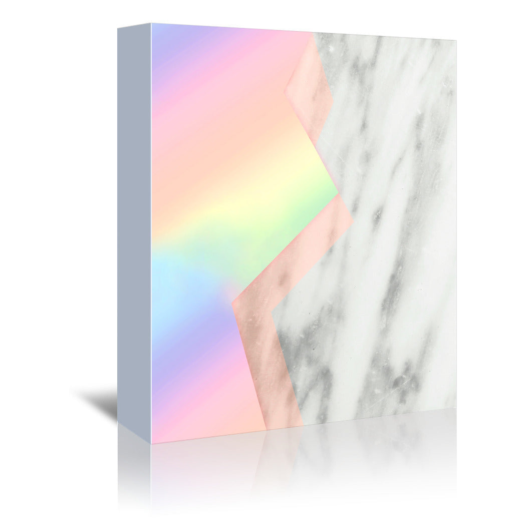 Unicorn Marble by Emanuela Carratoni Wrapped Canvas - Wrapped Canvas - Americanflat