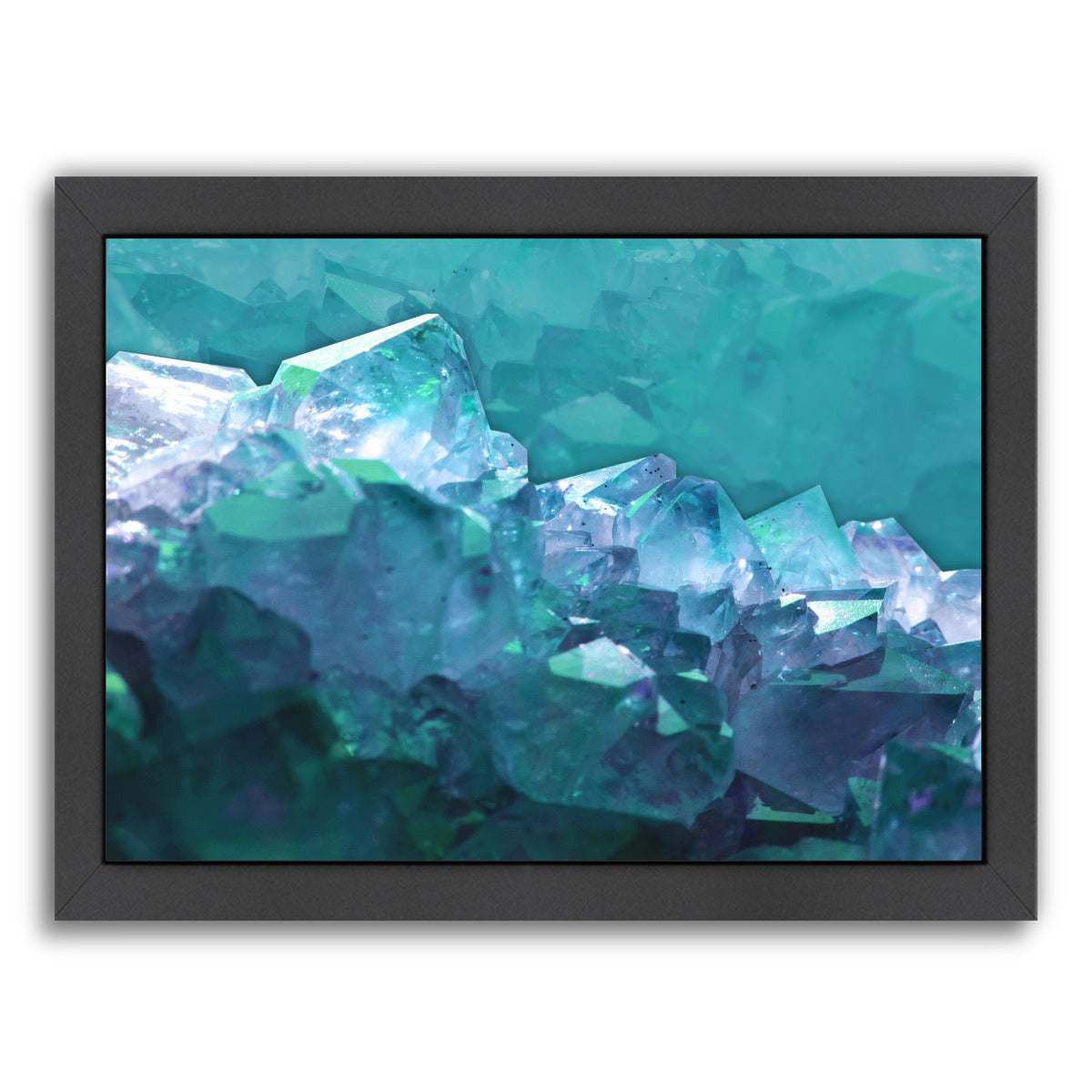 Water Crystals by Emanuela Carratoni Framed Print - Americanflat