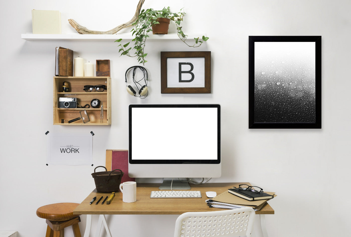 Wet by Emanuela Carratoni Framed Print - Americanflat