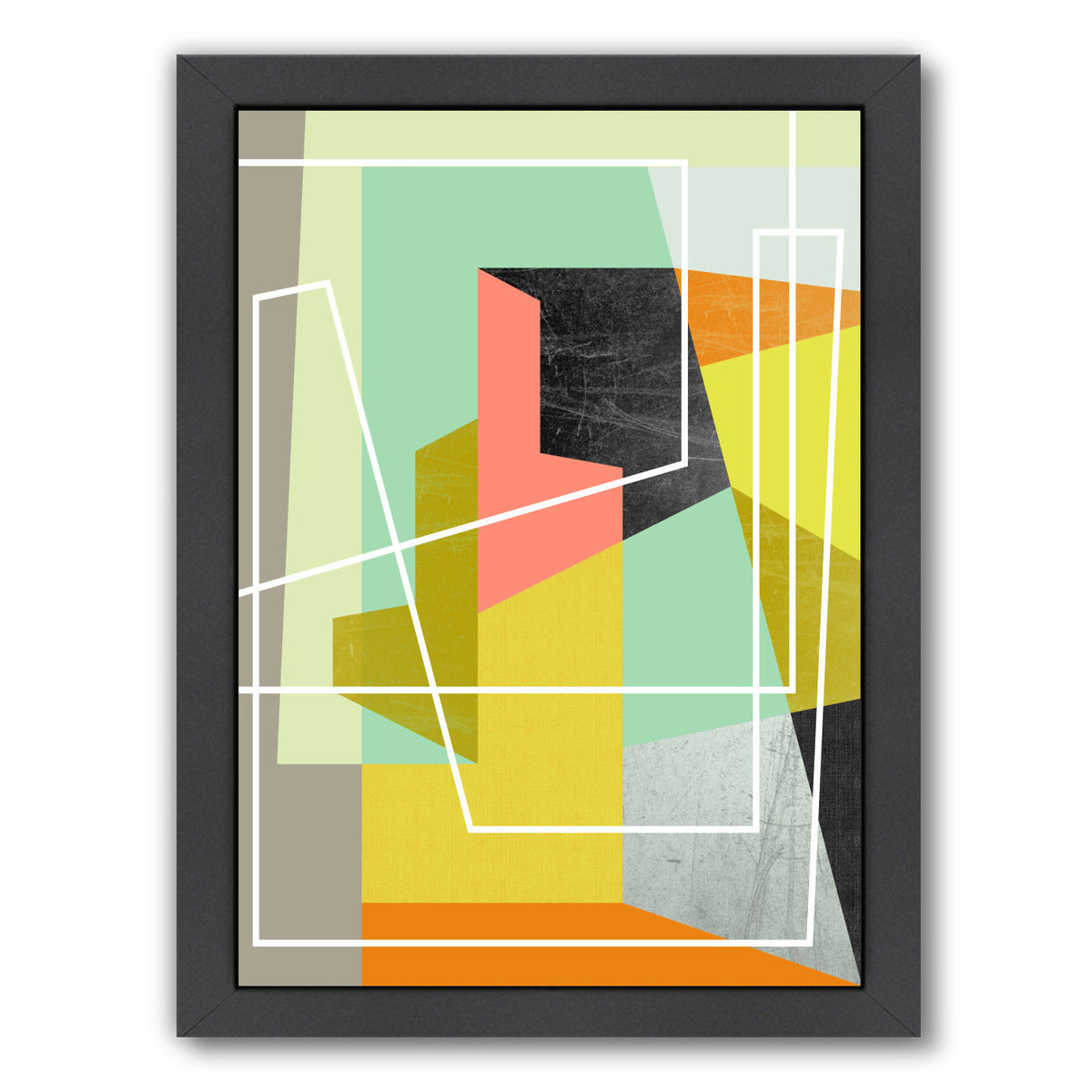 Color block Ii by Susana Paz Framed Print - Americanflat