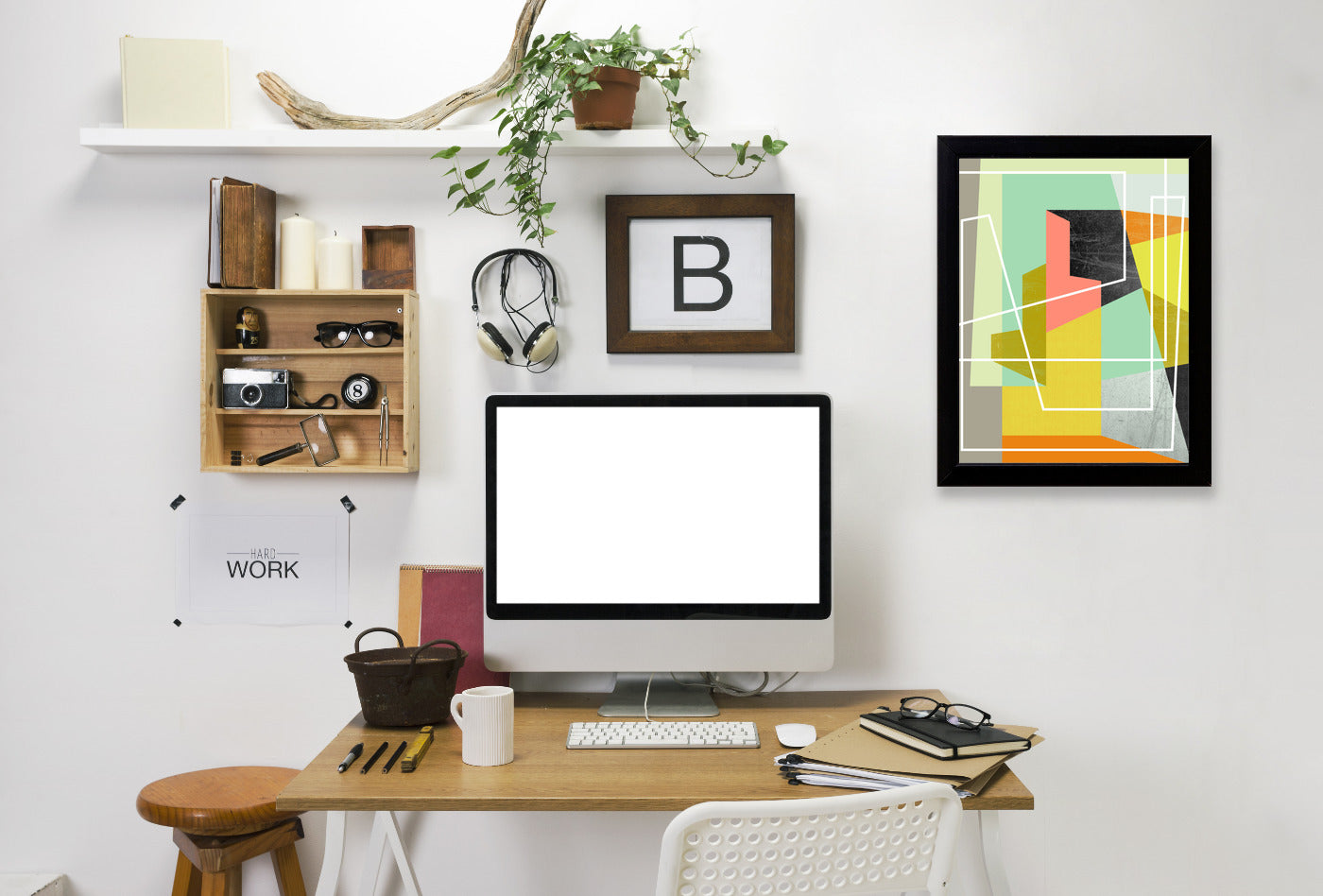 Color block Ii by Susana Paz Framed Print - Americanflat