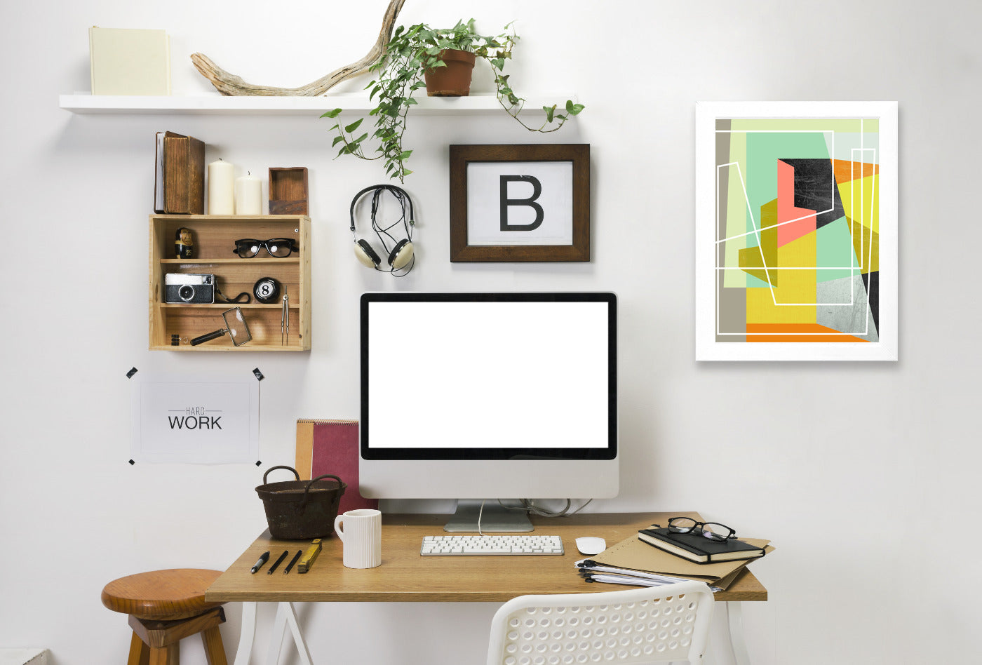 Color block Ii by Susana Paz Framed Print - Americanflat