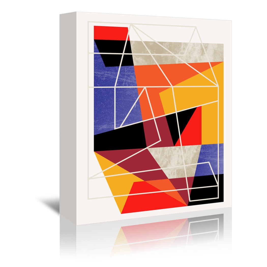 Color block Vii by Susana Paz Wrapped Canvas - Wrapped Canvas - Americanflat