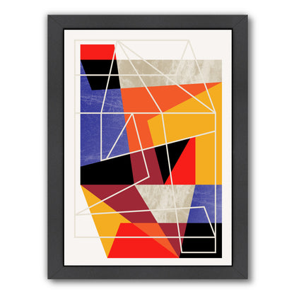 Color block Vii by Susana Paz Framed Print - Americanflat