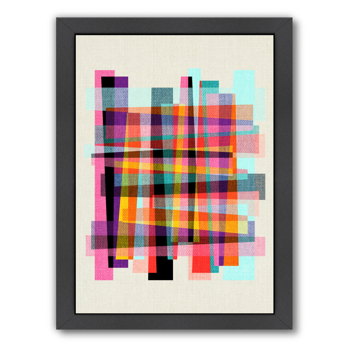 Fragments Ix by Susana Paz Framed Print - Americanflat