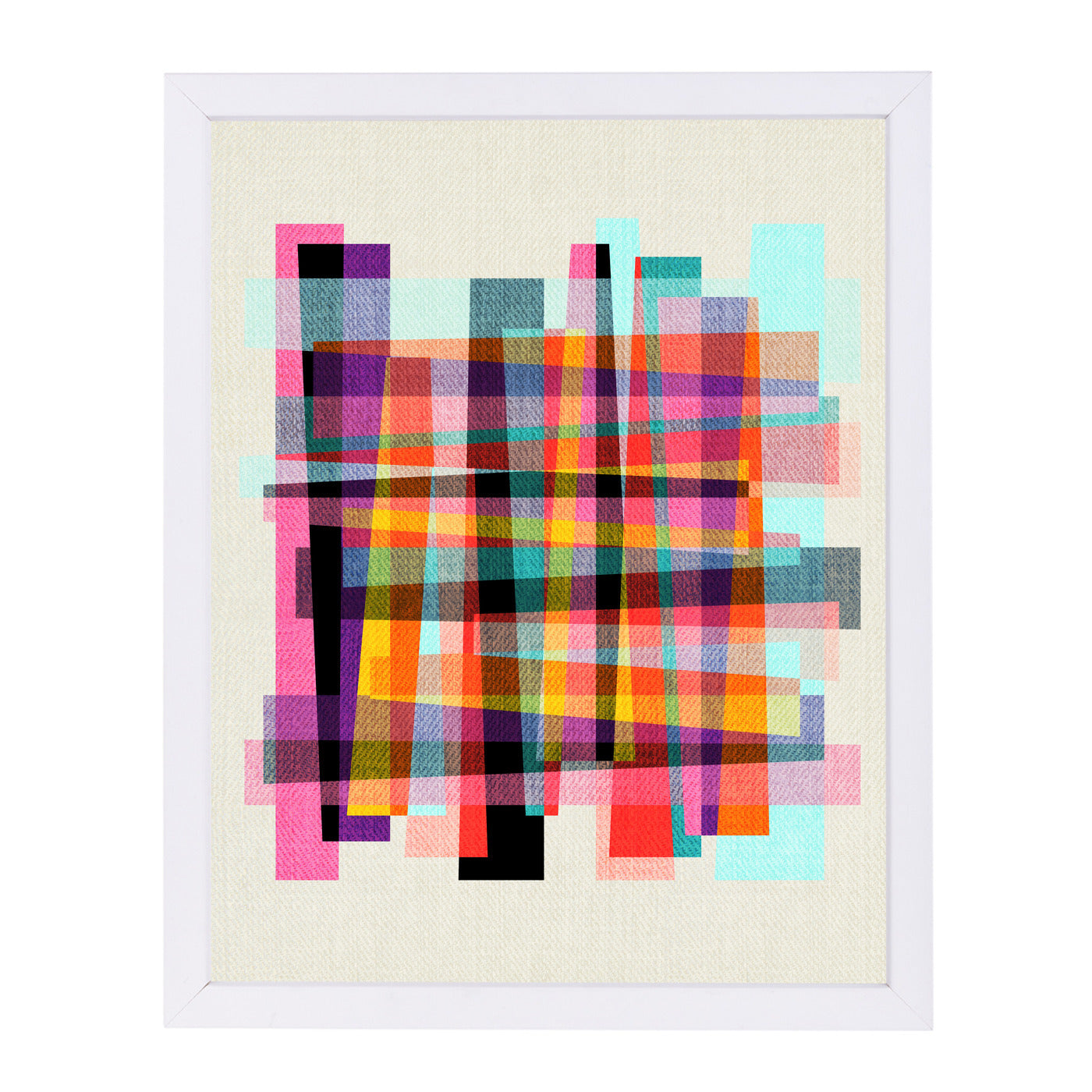 Fragments Ix by Susana Paz Framed Print - Americanflat